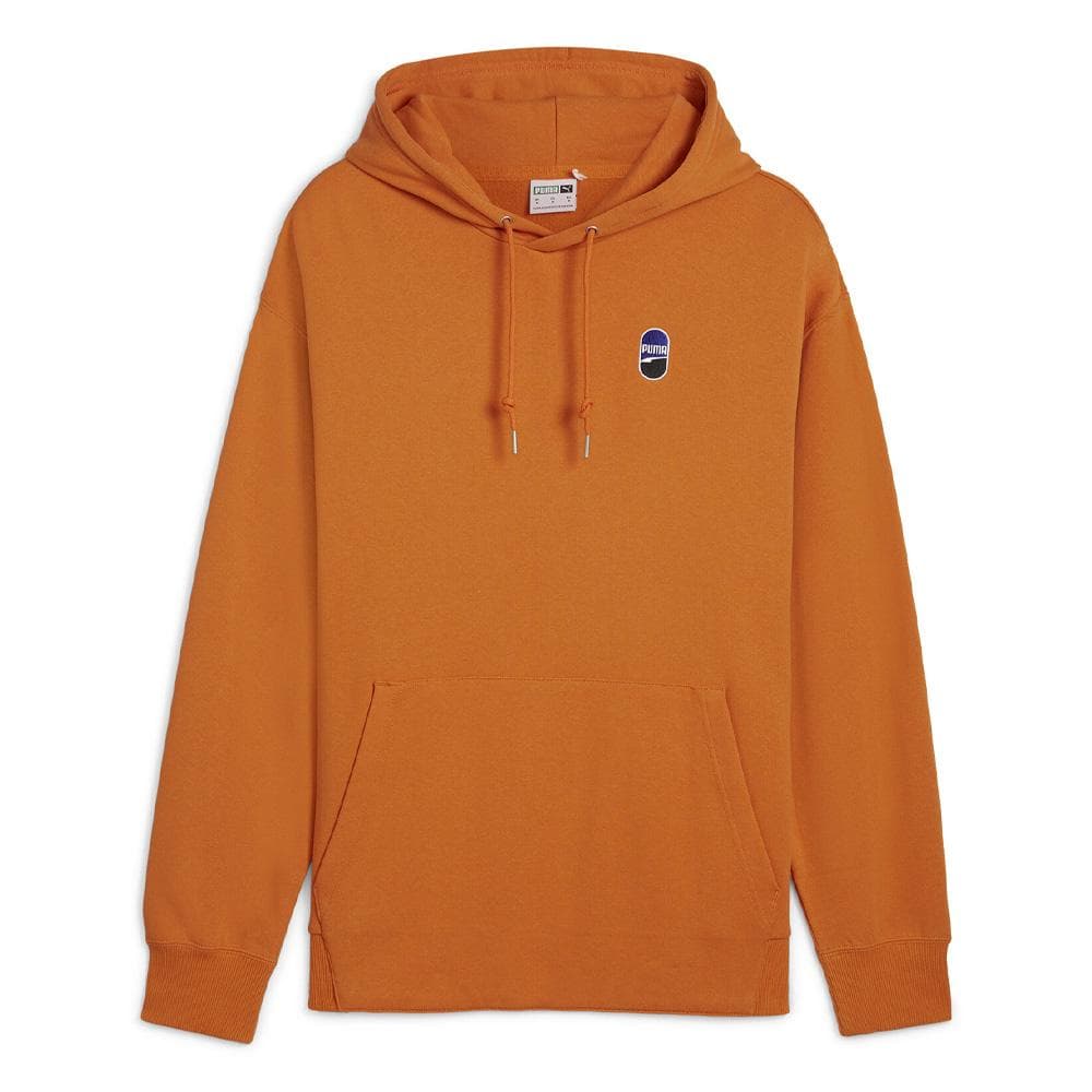 Sweat à Capuche Orange Homme Puma Downtown 180 1