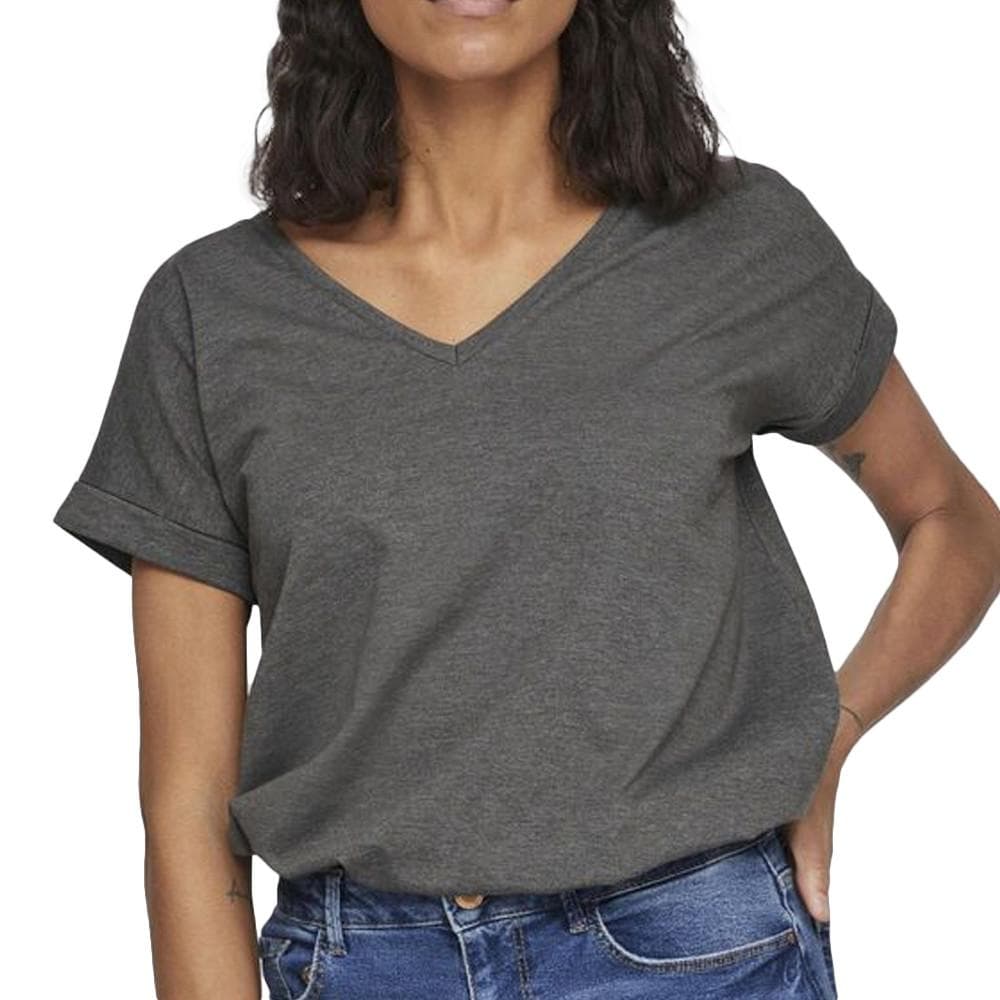 T-shirt Gris Femme Vila Dreamers 1