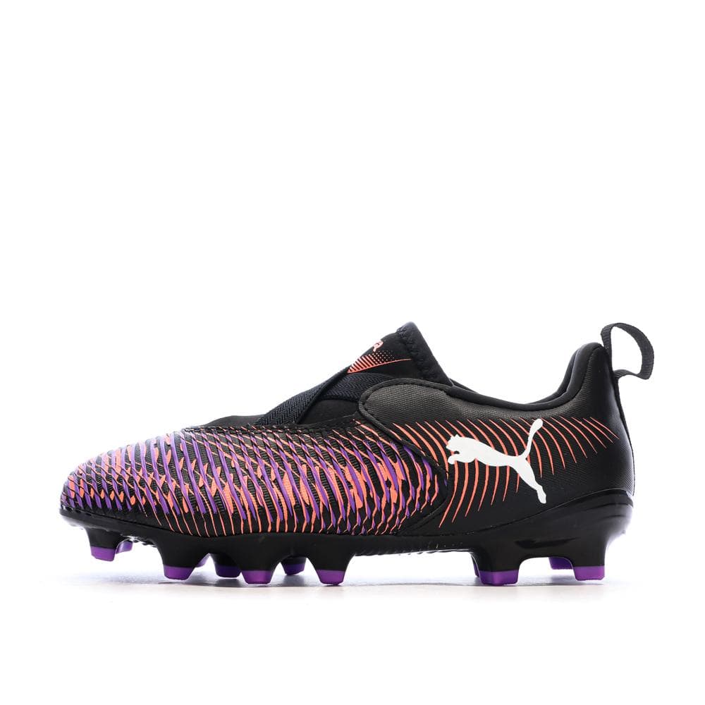 Chaussures de Foot Noires/Fushia Junior Puma Future 8 Match Ll FG 1