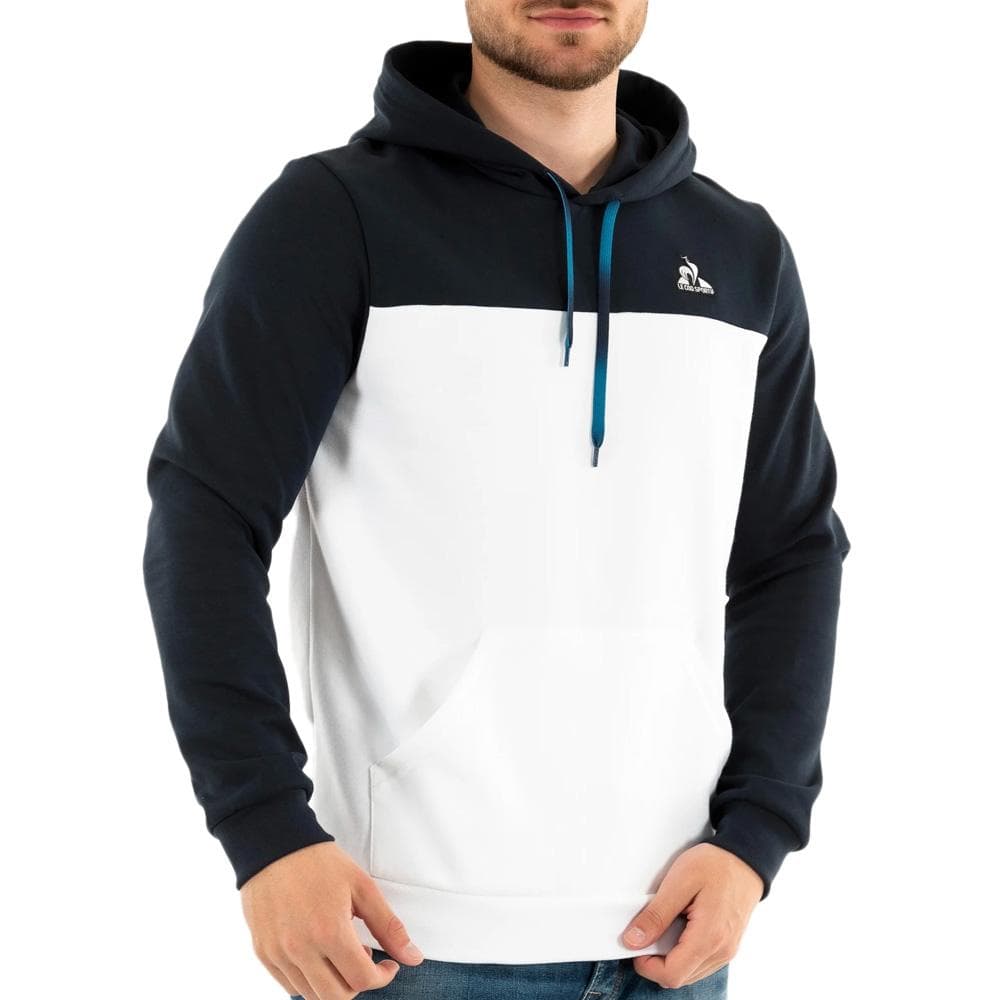 Sweat Blanc/Marine Homme Le Coq Sportif Heritage 1