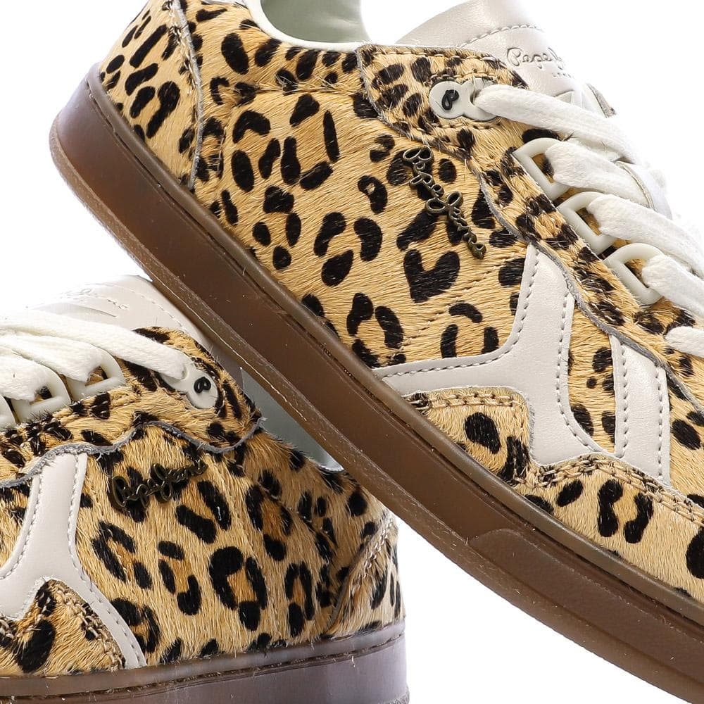 Baskets Beige/Noir Femme Pepe jeans Ball 7