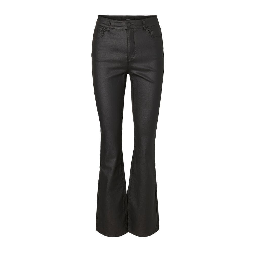 Pantalon Simili Noir Femme Vero Moda Curve Siga Hr 1