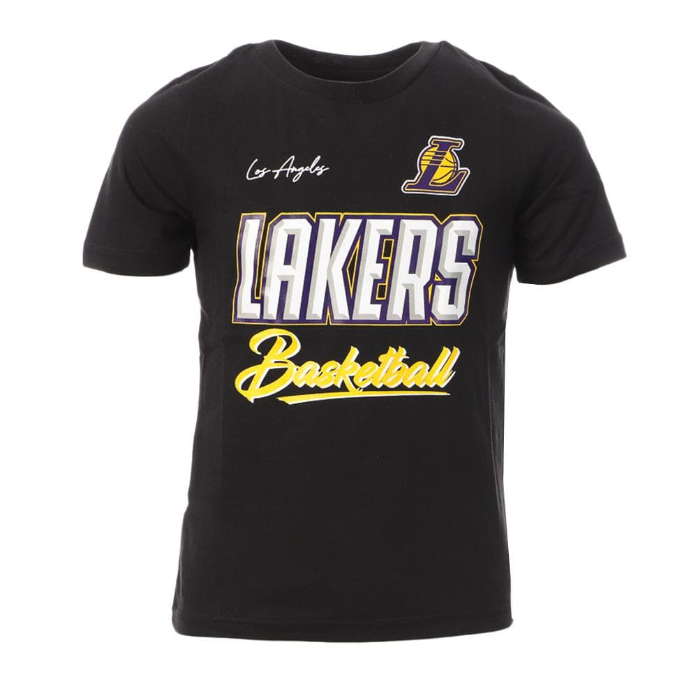 LOS ANGELES LAKERS T-Shirt Noir Garçon NBA Court Vs Track 1