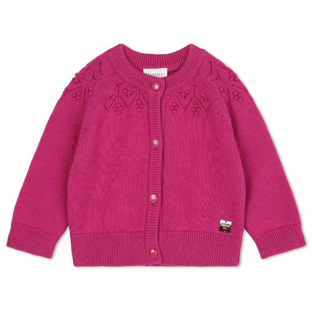 Gilet Fuchsia Bébé Fille Carrément Beau Y30211 1