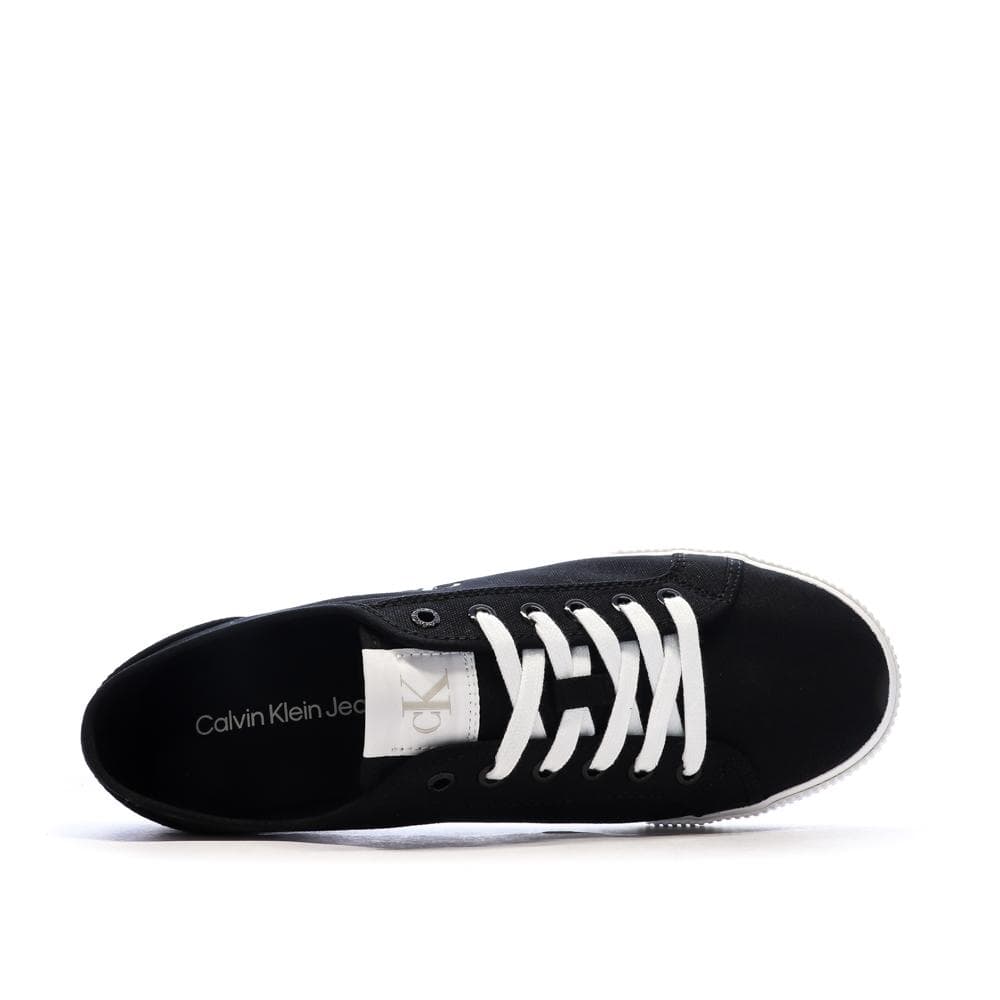 Baskets Noir/Blanc Homme Calvin Klein Jeans Ess Vulc Low 4