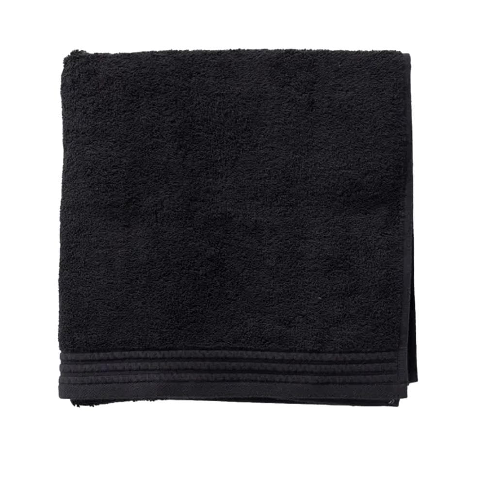 Serviette Noir Utility 65x130 1
