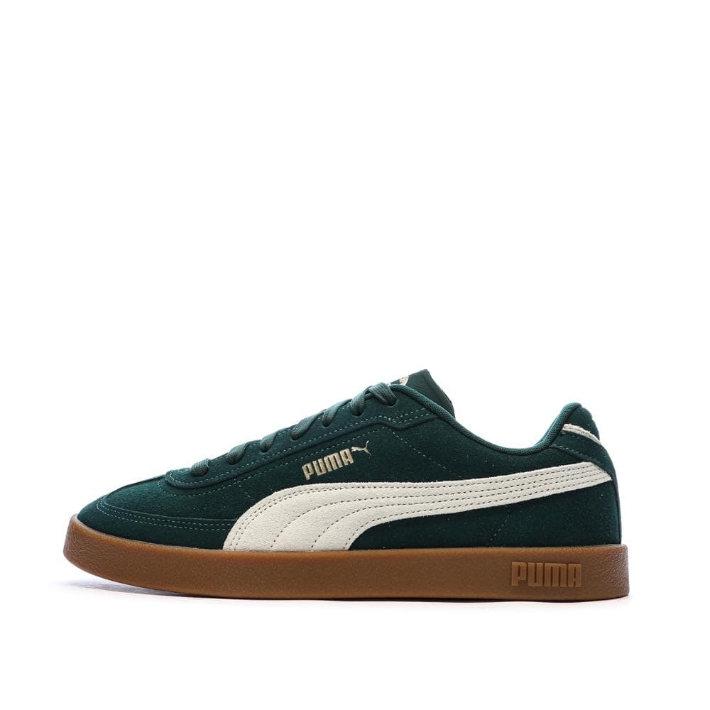 Baskets Vert Foncé Mixte Puma Club 1