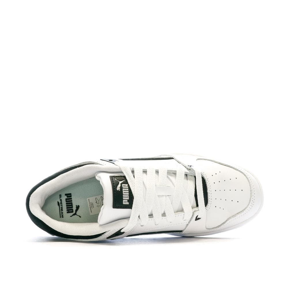 Baskets Blanches/Noires Homme Puma Slips tream 4