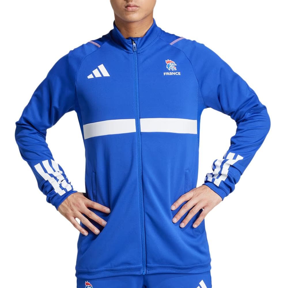 Veste d'entraînement Bleu Adidas Équipe de France Handball 1