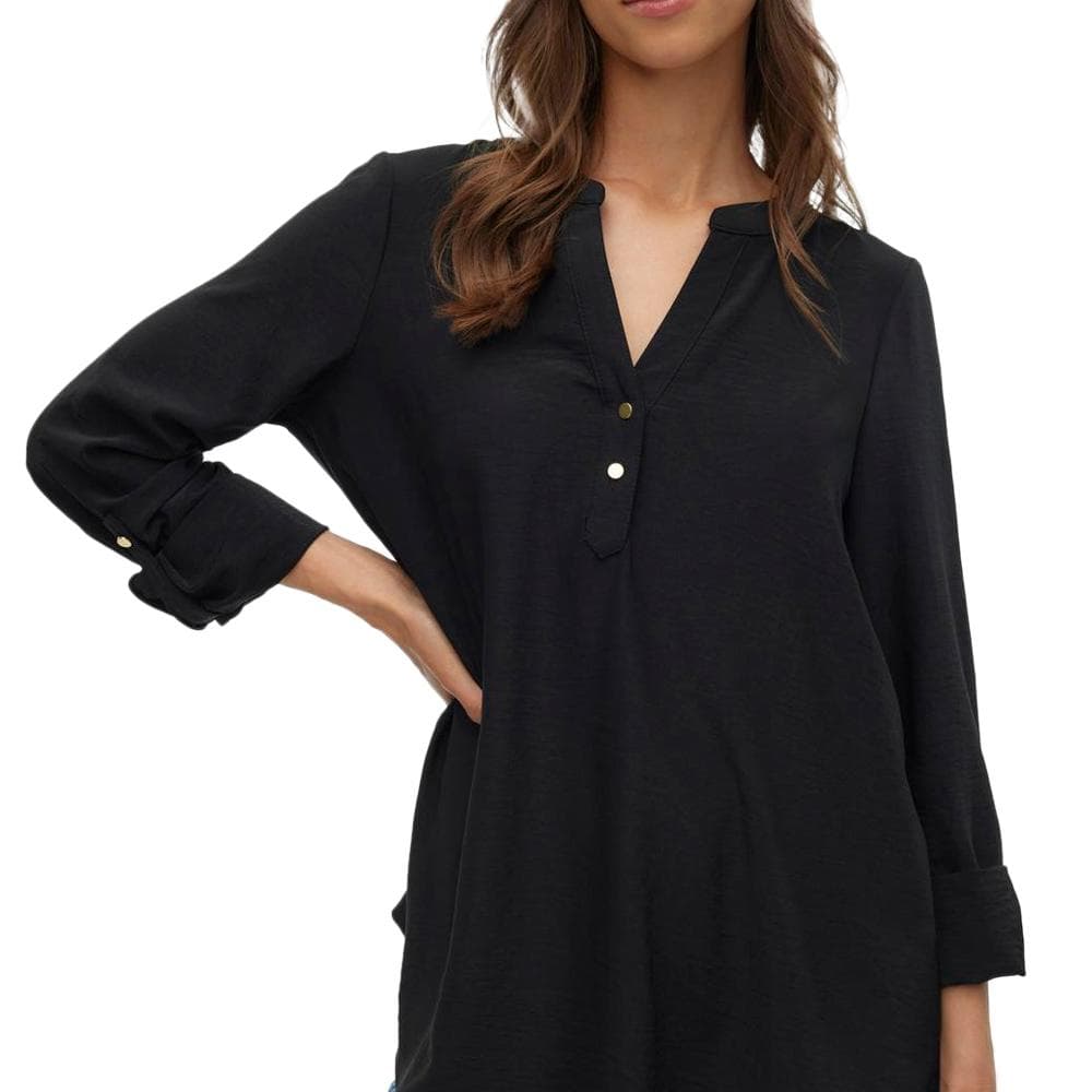 Blouse Noire Femme Vero Moda Mani 1