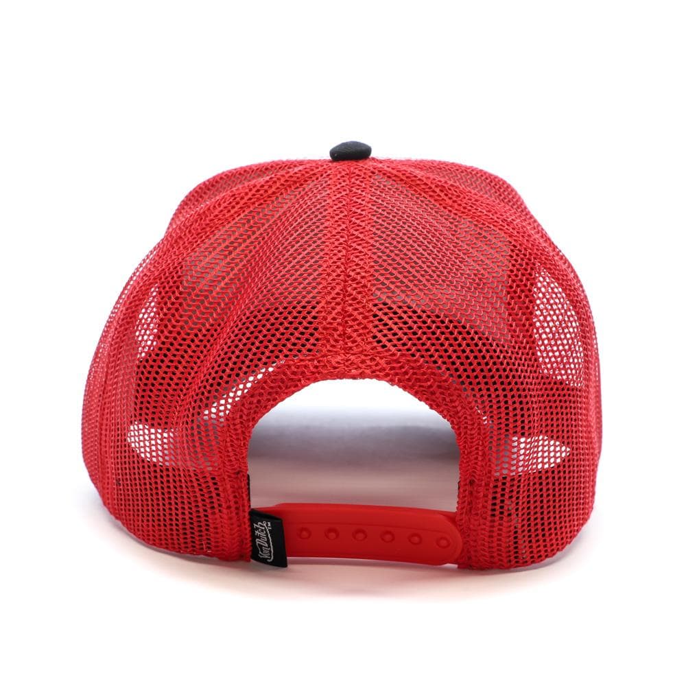 Casquette Rouge/Noir Homme Von Dutch PAT 3