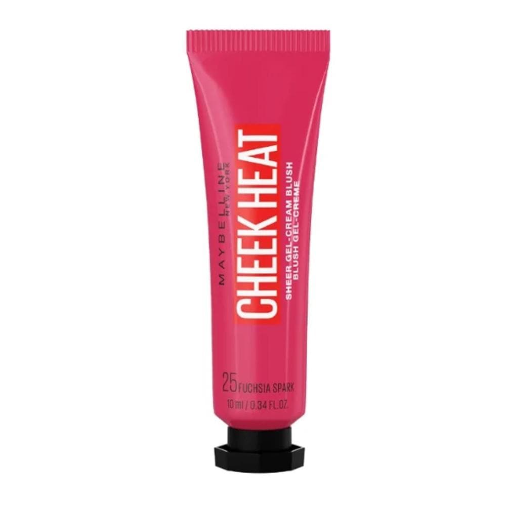 Blush Crème Rose Gemey Maybelline Cheek Heat 25 Fuchsia Spa 2 1