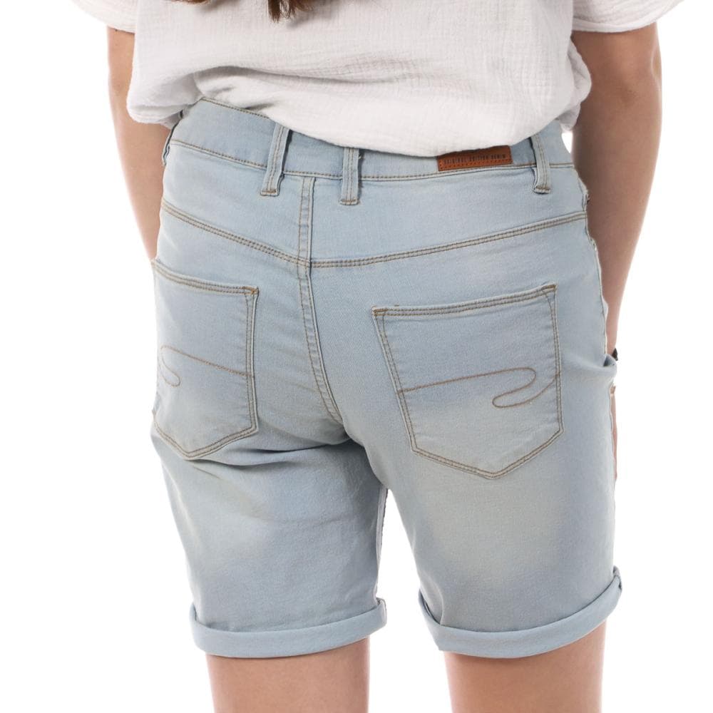 Bermudas en Jean Bleu Femme Lee Cooper Wopara 2