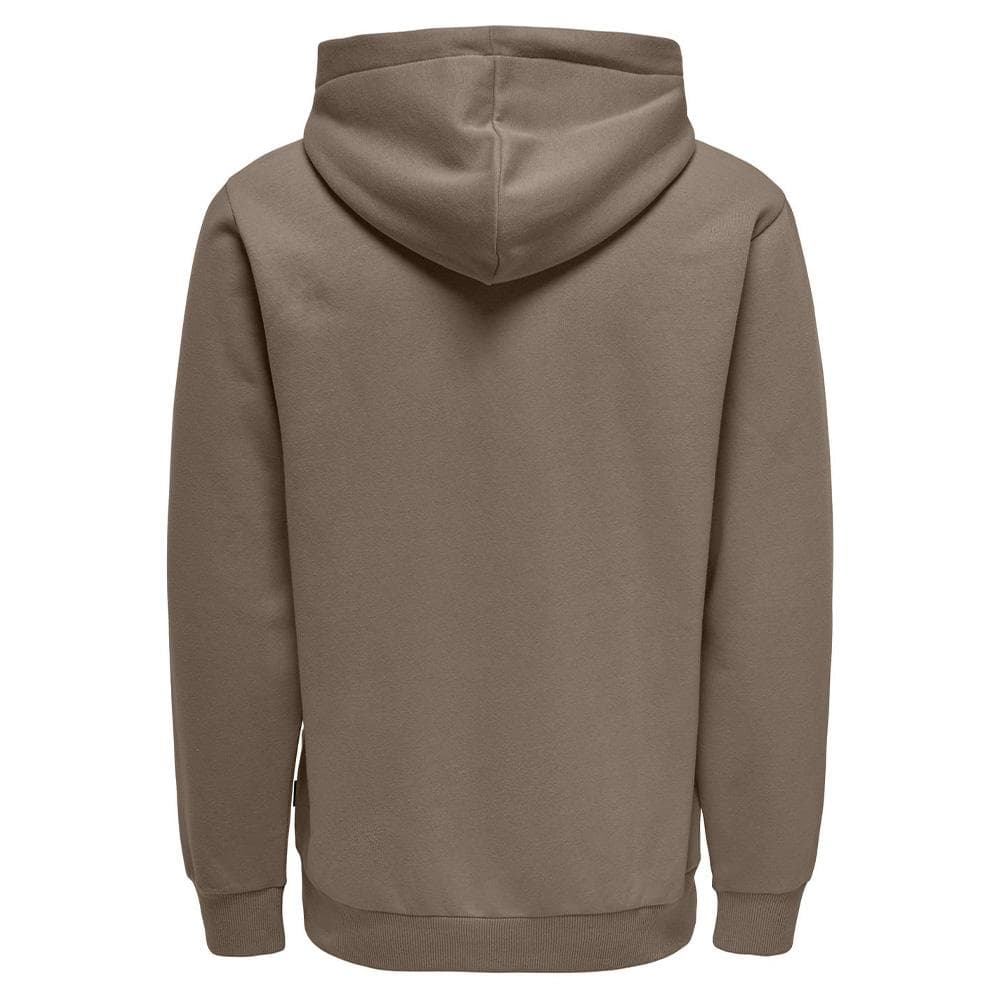 Sweat à Capuche Marron Clair Homme Only & Sons Ceres 2