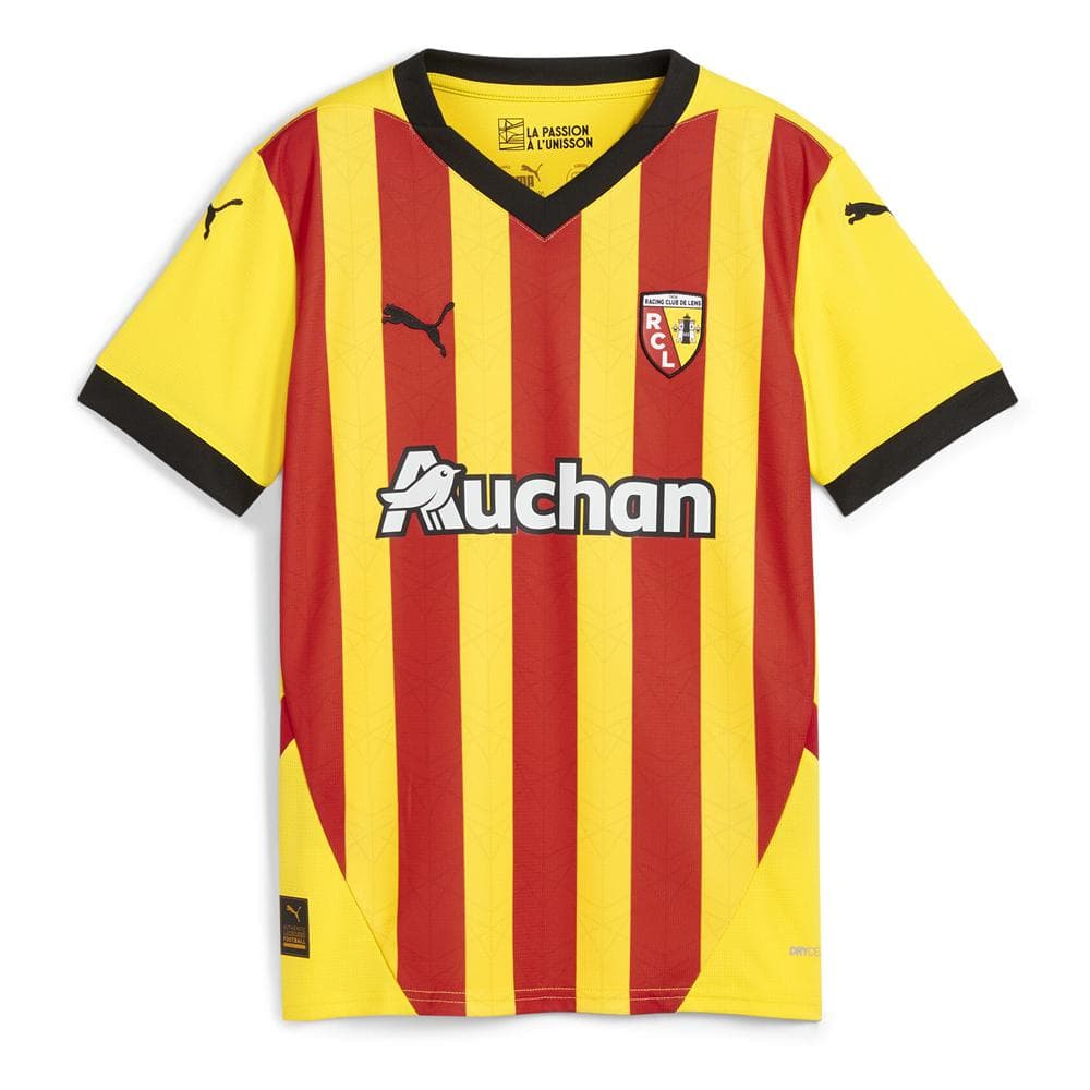 RC Lens Maillot Réplica Domicile Junior Puma 24/25 1