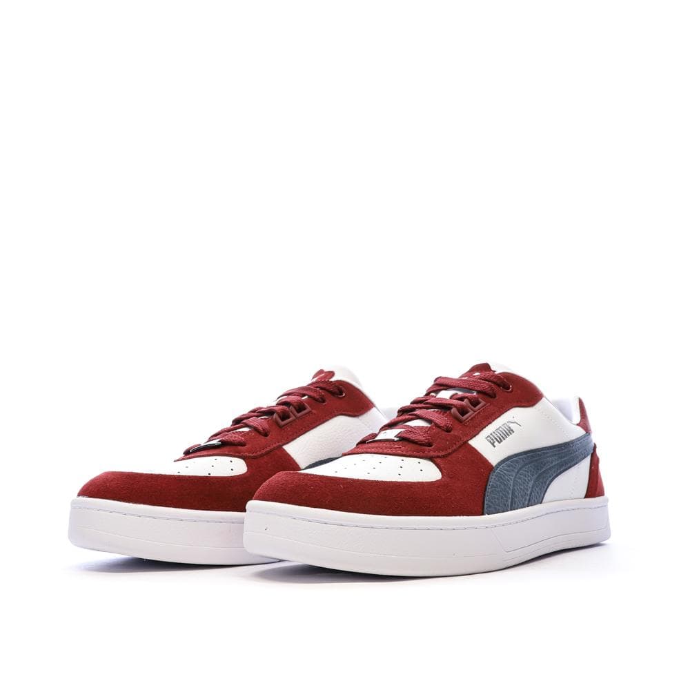 Baskets Blanc/Marine Homme Puma Caven 2 Lux 6