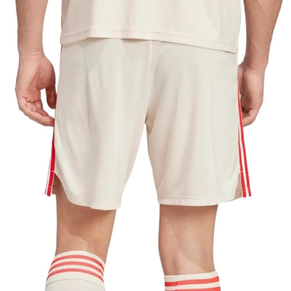 FC Bayern Short Beige/Rouge Garçon Adidas 24/25 2