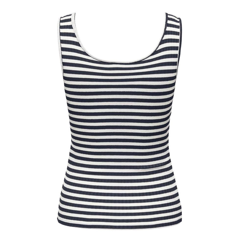 Débardeur Marine/Blanc à Rayures Femme JDY Fransiska 2
