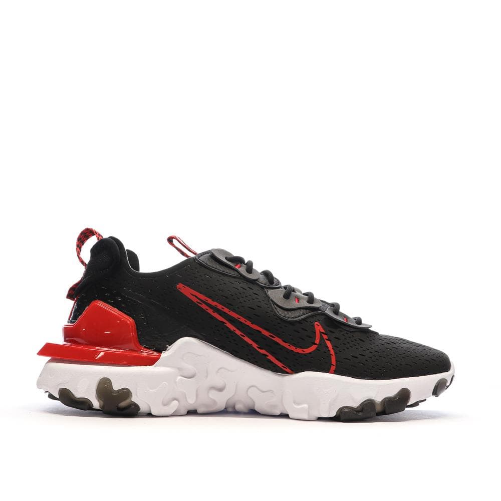 Baskets Noires/Rouges Homme Nike React Vision 2