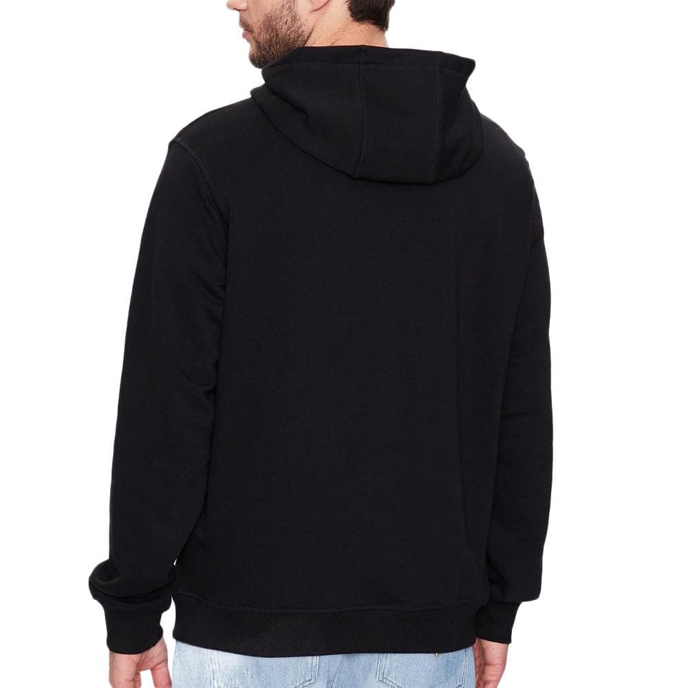Sweat à Capuche Noir Homme Guess Embro 2