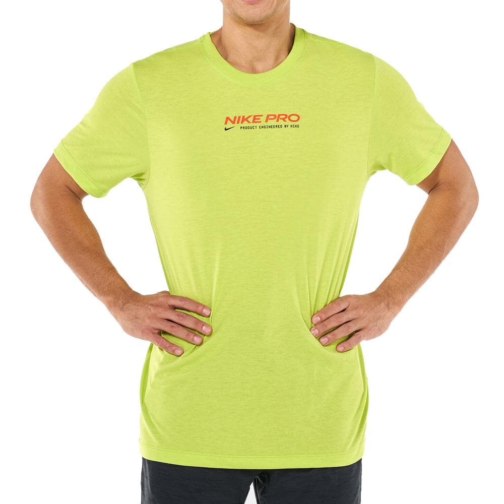 T-shirt Vert Homme Nike Pro 1