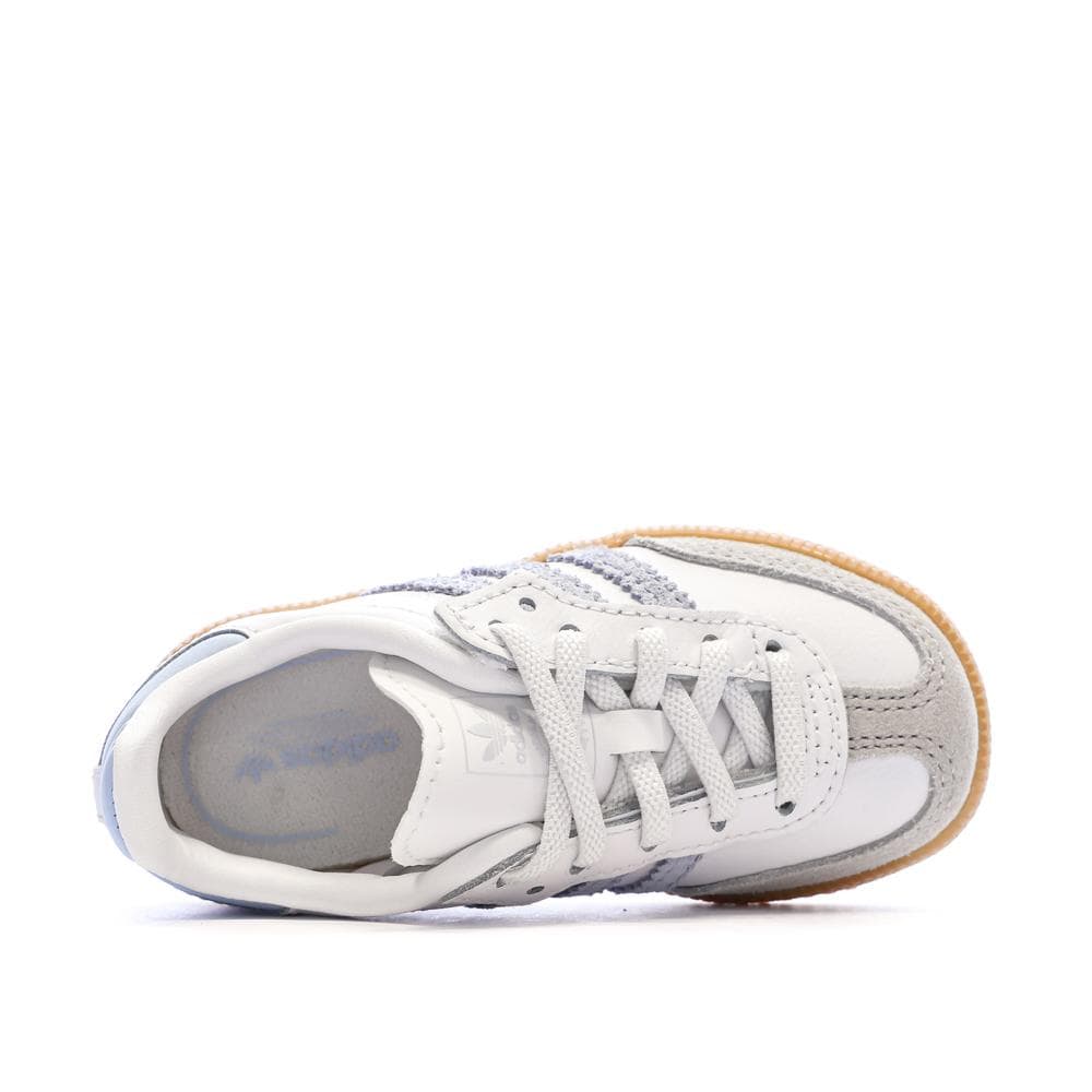 Baskets Grise/Blanches Bébé Adidas Samba Og 4