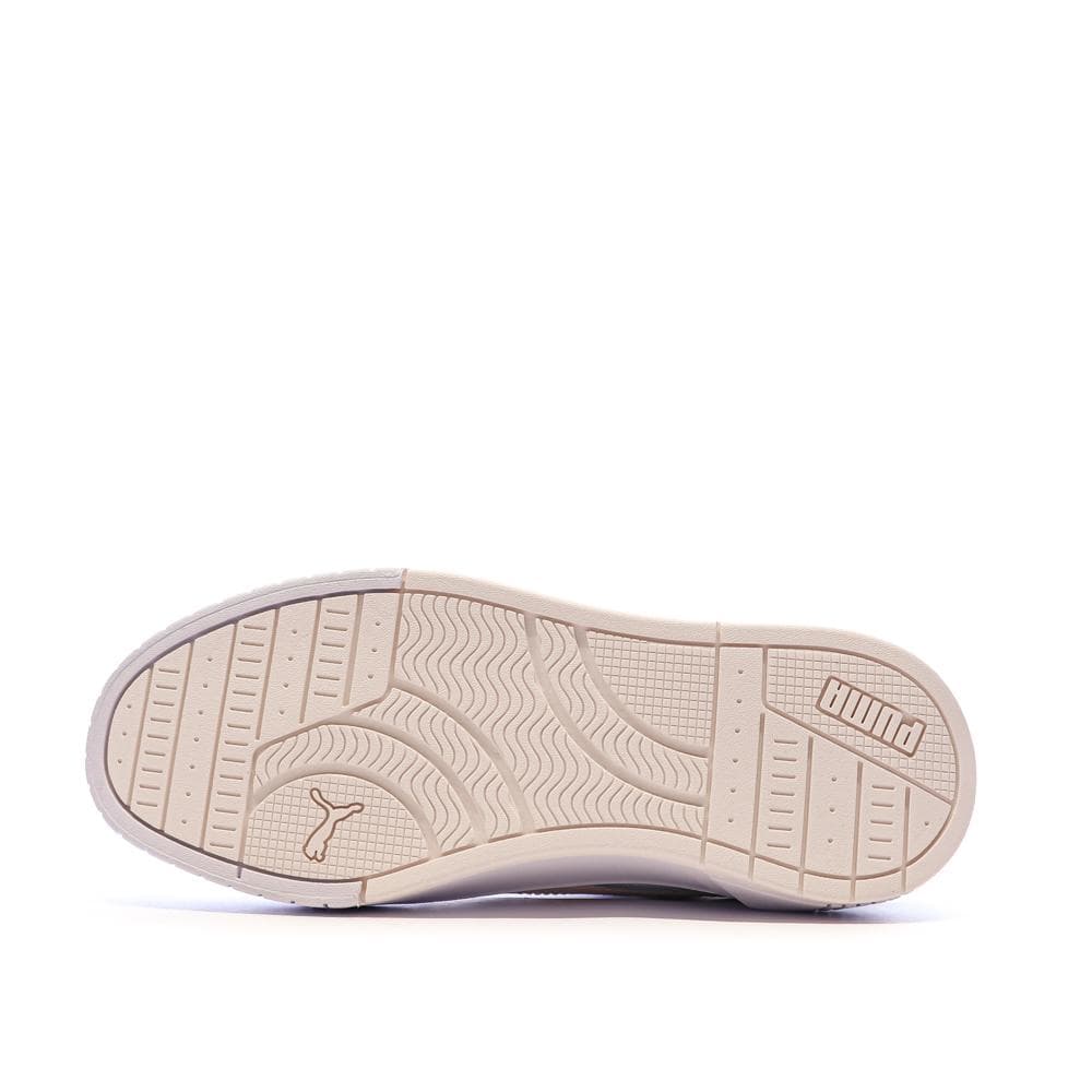 Baskets Blanches/Mauve Fille Puma Carina Mia 5