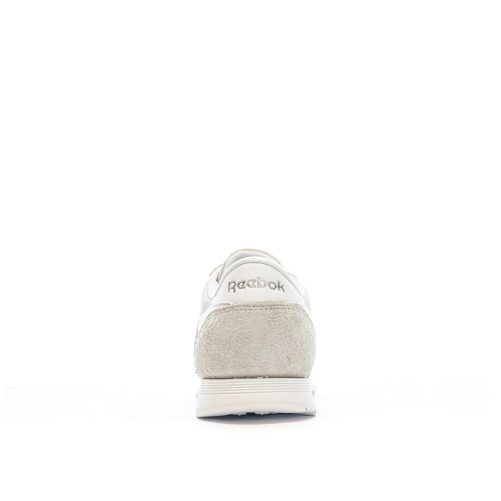 Baskets Blanches/Grises Femme Reebok Cl Nylon 100033441 3