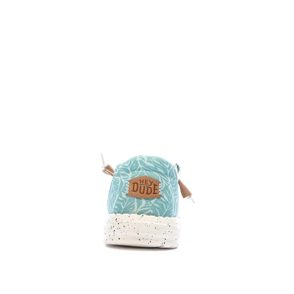 Chaussures Vert d'Eau Femme Hey Dude Wendy Heathered Slub 3