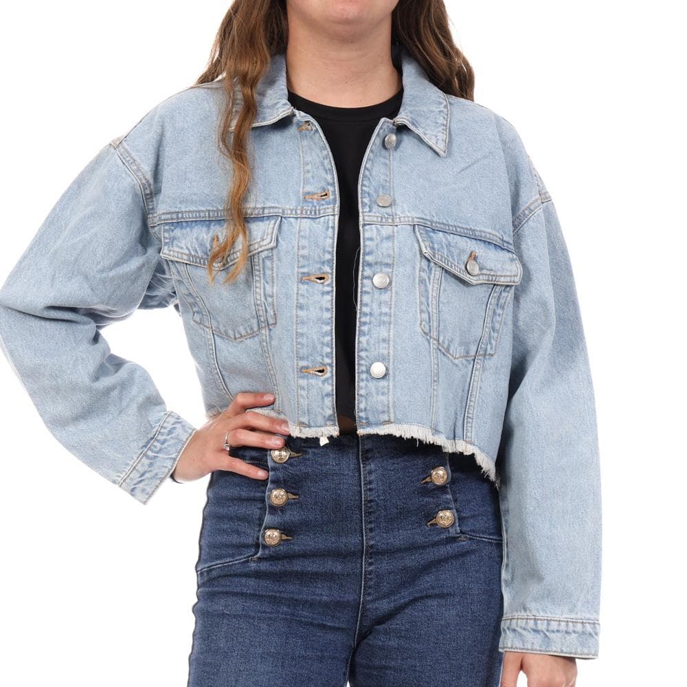 Veste en Jean Bleu Femme Jennyfer VROPY 1