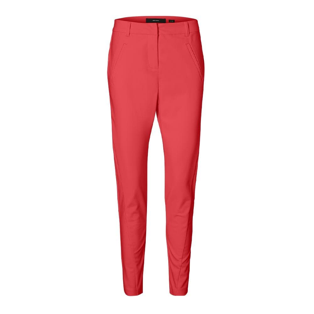 Pantalon Slim Rouge Femme Vero Moda Victoria 1