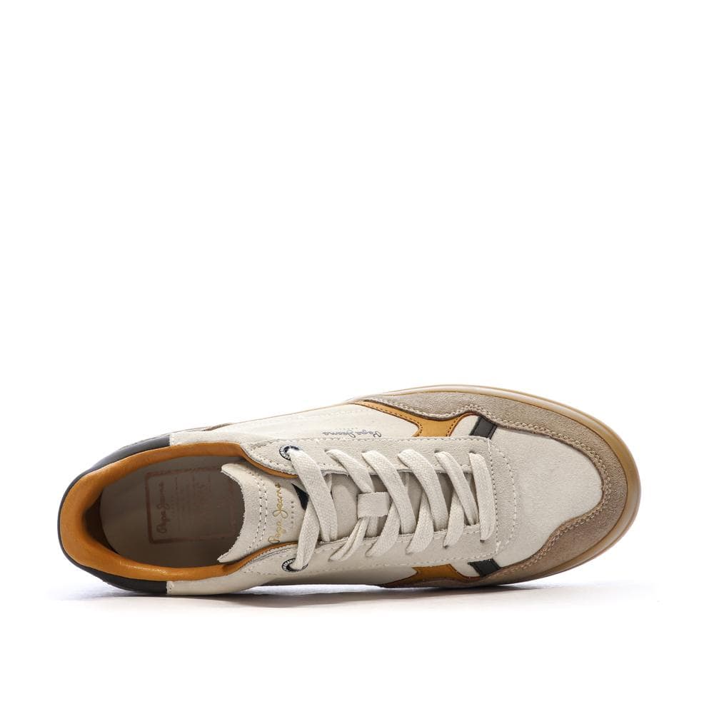 Baskets Beiges Homme Pepe jeans Travis Retro 4