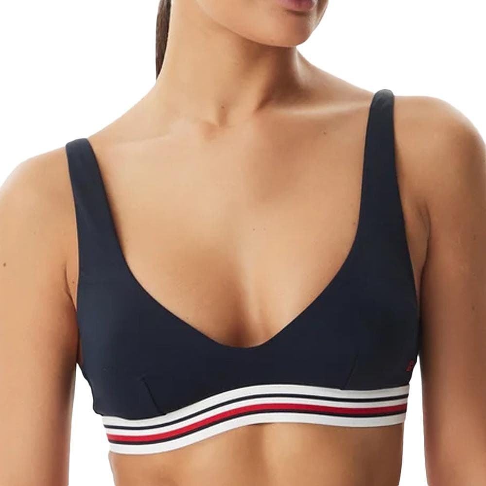 Haut de bikini Marine Femme Tommy Hilfiger Stripe 1