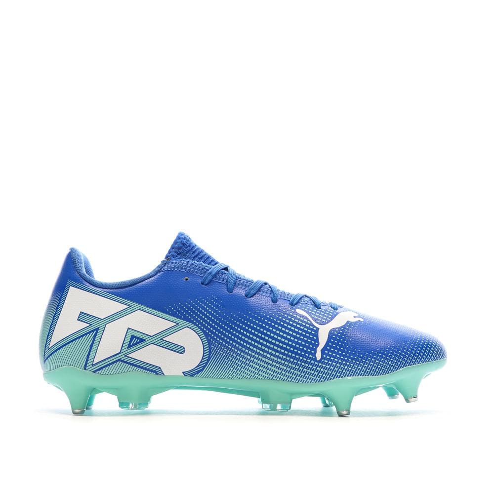 Chaussures de Foot Bleues Homme Puma Future 7 Play MxSG 2