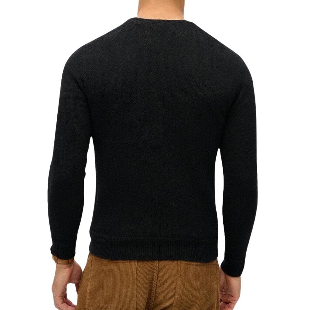 Pull Noir Homme Superdry Essential Slim Fit Crew Jumper 2