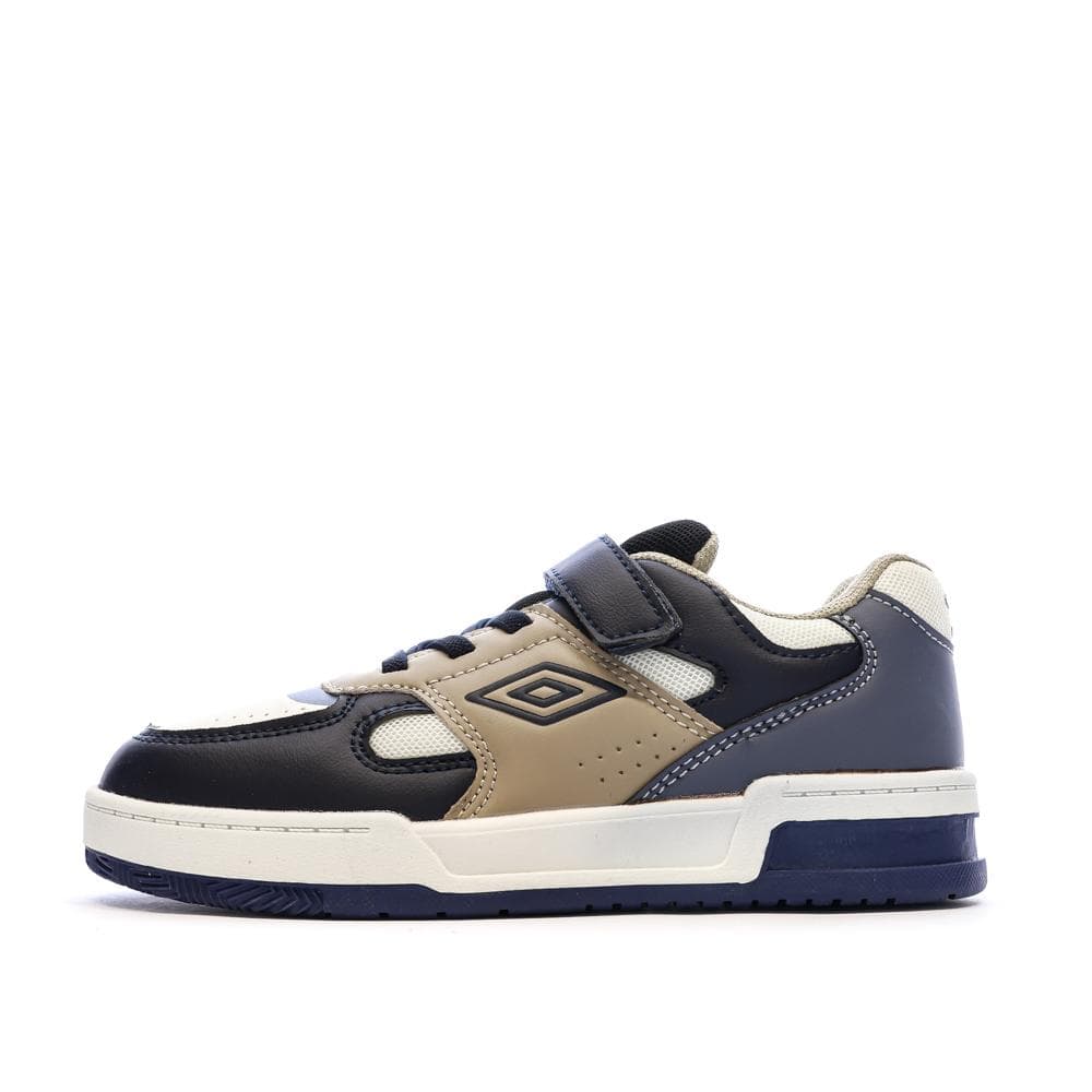 Baskets Blanches/Marine/Noires Garçon Umbro Travys 1