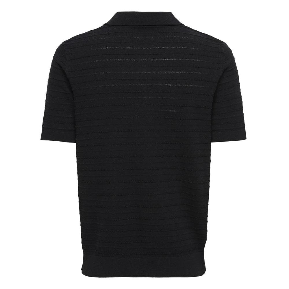 Polo Noir Homme Only & Sons Onstano Life 2