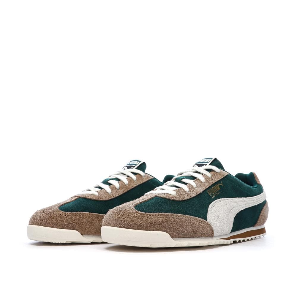 Baskets Beiges/Vertes Homme Puma Arizona 6