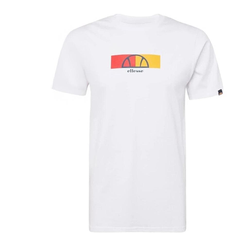 T-shirt Blanc Homme Ellesse Visageo 1