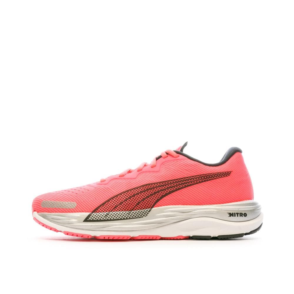 Chaussures de Running Rose Fluo Femme Puma Velocity Nitro 2 1