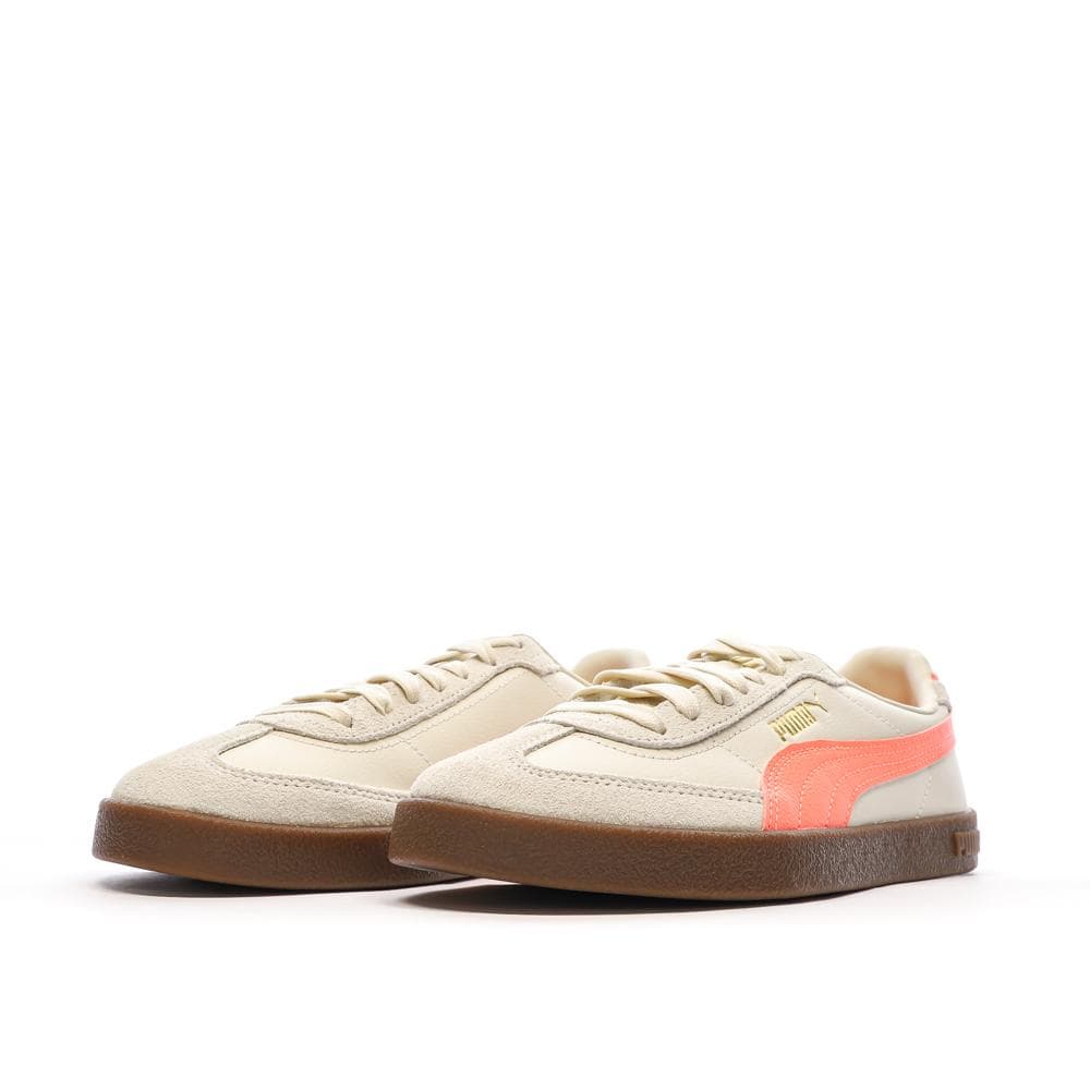 Baskets Beige/Orange Femme Puma Club Ii Era 6