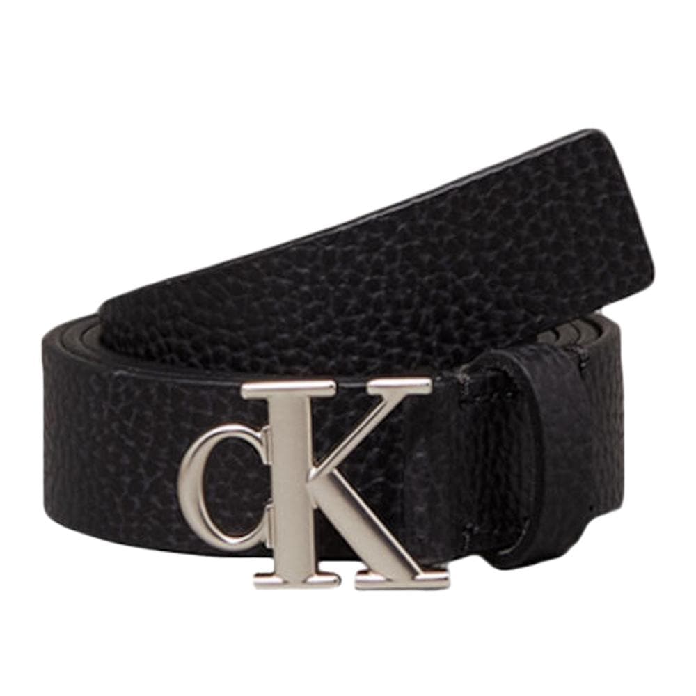 Ceinture Noire Femme Calvin Klein Jeans Monogram - T 1