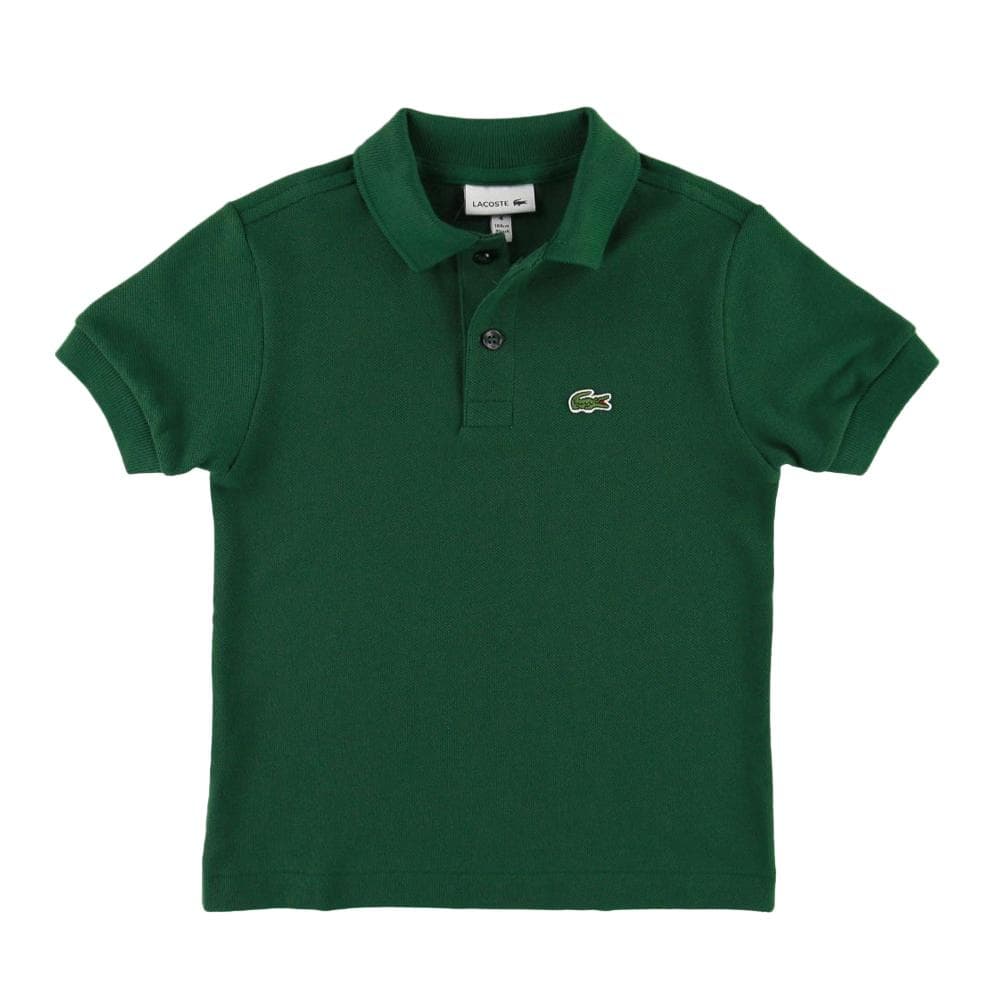 Polo Vert Garçon Lacoste PJ2909 1
