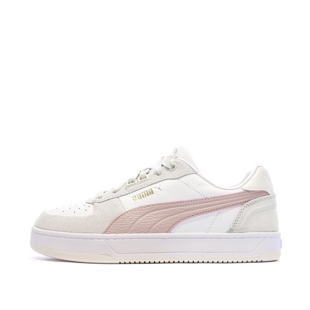 Baskets Blanc/Rose Femme Puma Caven 2.0 Lux Sd 1