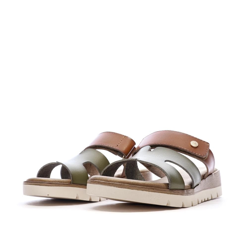 Sandales Kaki/Marron Femme Xti 144125 6