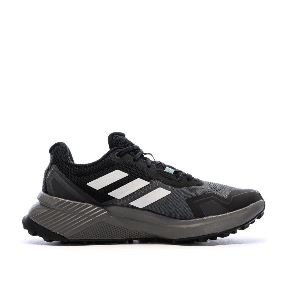Chaussures de trail Noires Femme Adidas Terrex Soulstride 2