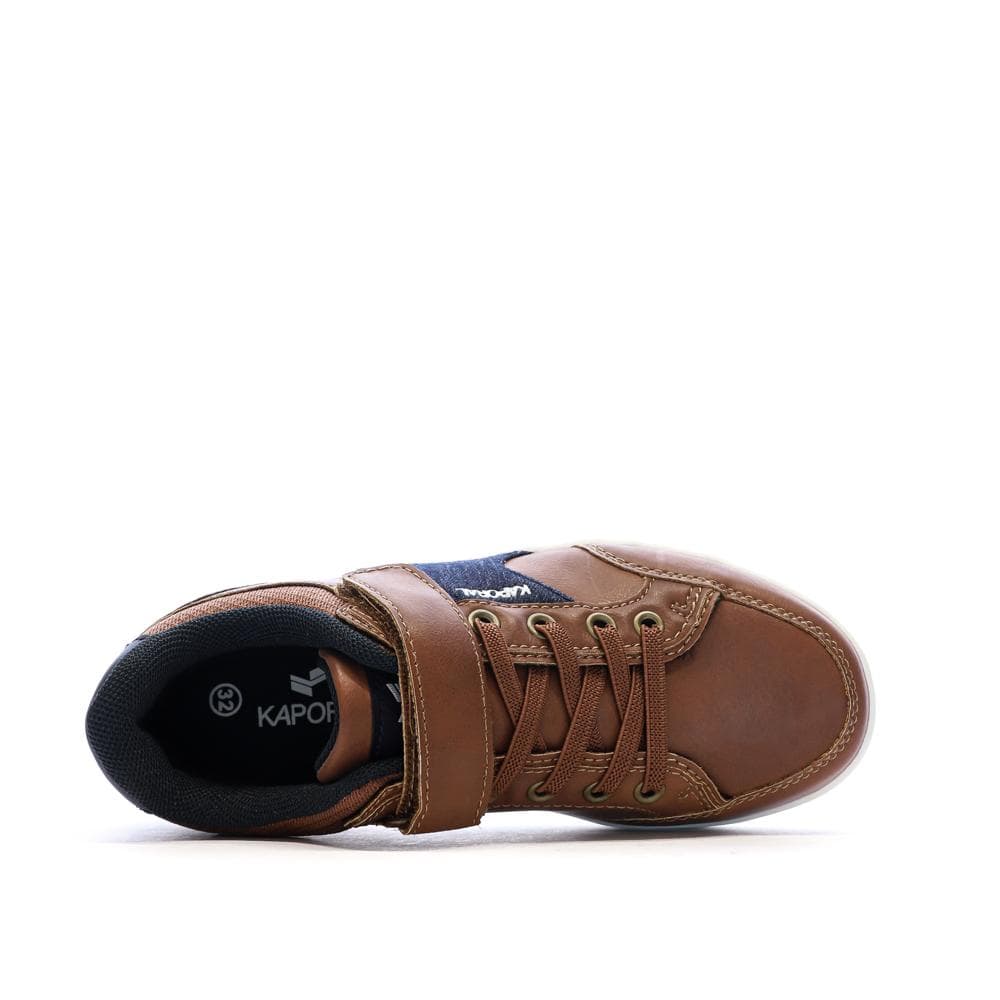 Baskets Marron Garçon Kaporal Draglow 4