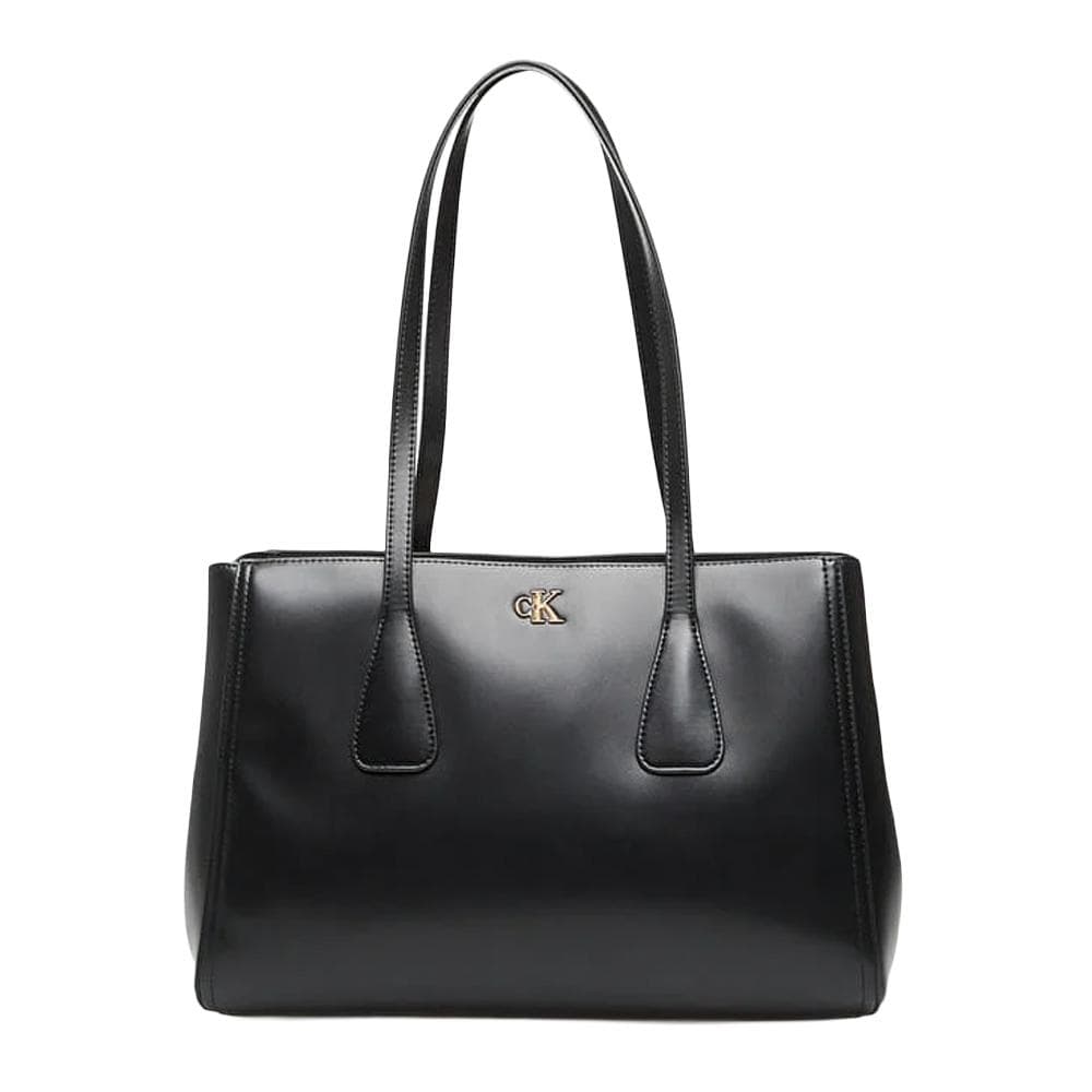 Sac Cabas Noir Femme Blanc Calvin Klein Jeans Medium 1