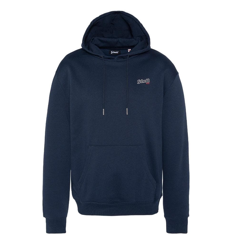 Sweat à Capuche Marine Homme Schott Cap Petit 1