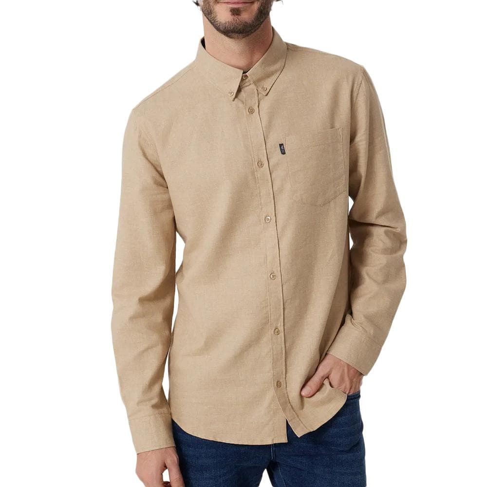Chemise Beige Homme TBS BERLICHE 1